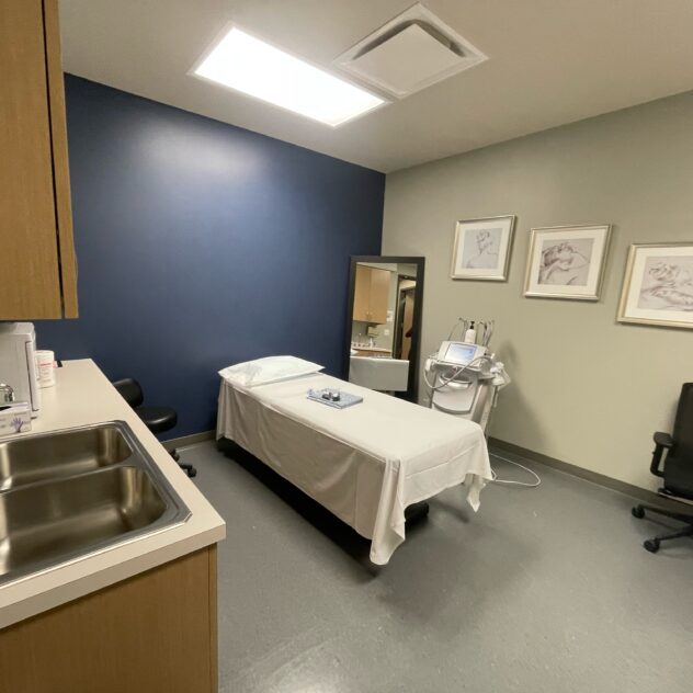 Operating room at Sono Bello in Charlotte