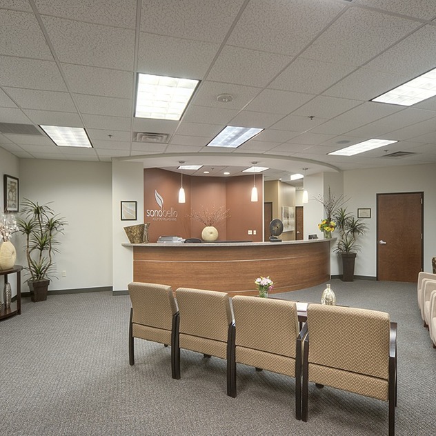 Sono Bello Phoenix reception and waiting room