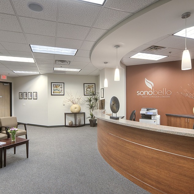 Front desk at Sono Bello in Phoenix