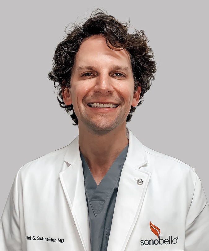 Sono Bello lipo surgeon Dr. Daniel Schneider