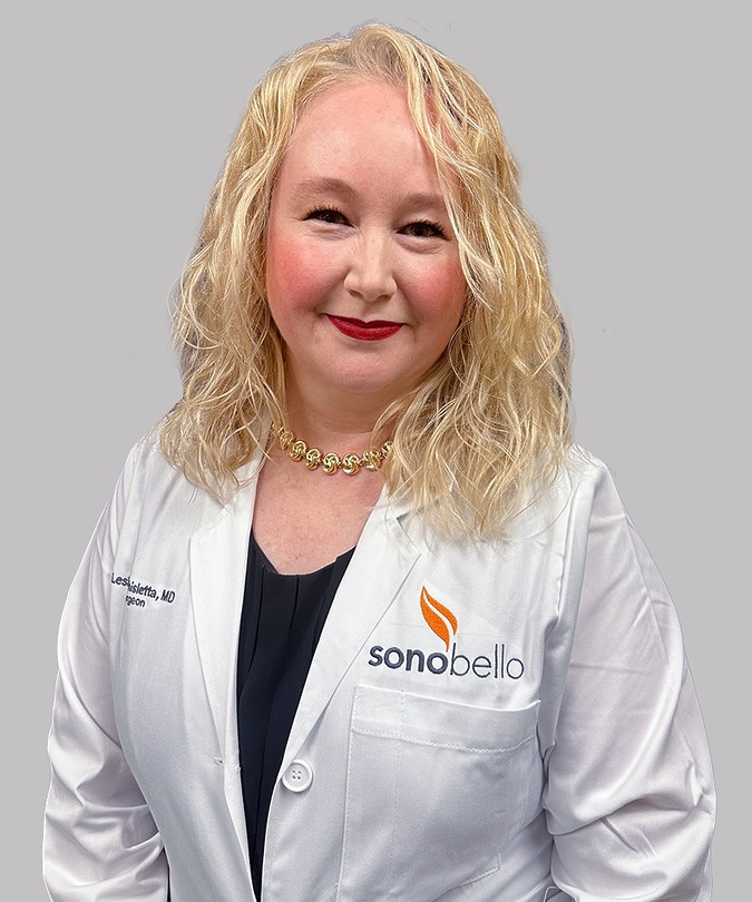 Sono Bello surgeon Leslie Ghisletta, MD