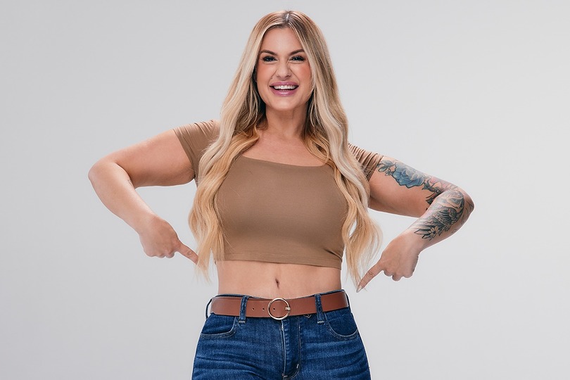 Sono Bello ambassador stomach lipo midsection results