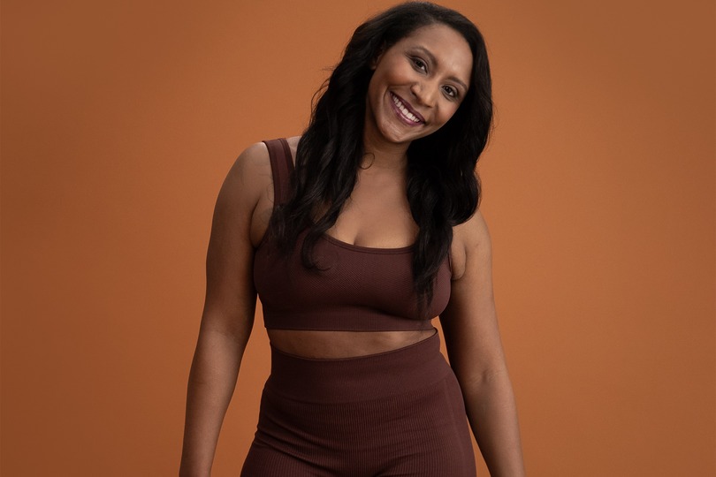 Sono Bello TriSculpt patient close-up after laser lipo