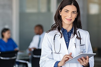 Sono Bello surgeon in lab coat