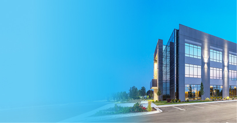 Sono Bello location with blue background