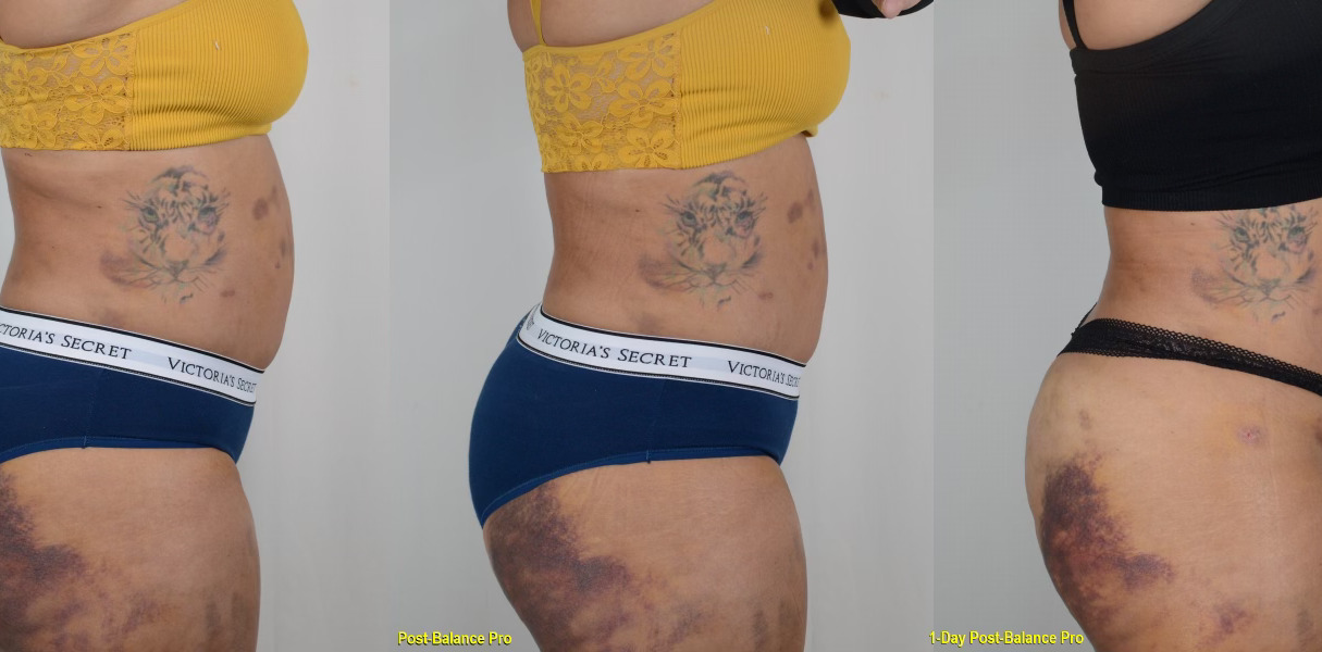 Pre and post ballancer pro session